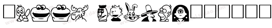 2Toon Italic字体转换